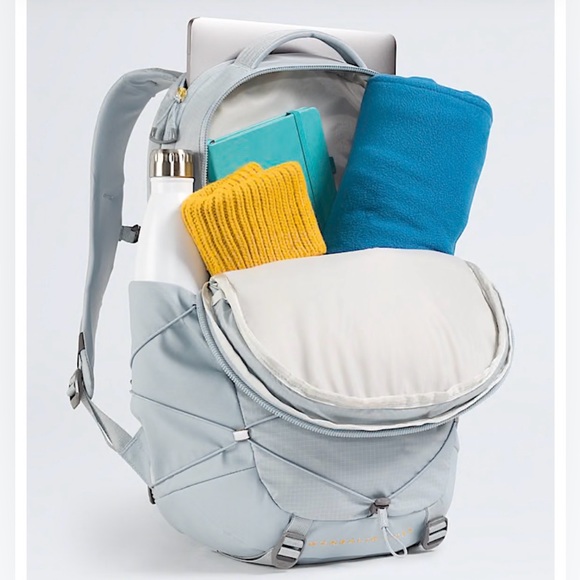 NWOT The North Face Pale Blue Borealis Luxe Backpack - Picture 5 of 12